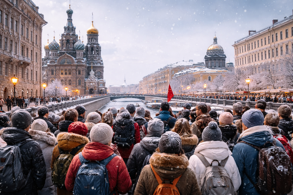 Россияне массово бронируют поездки в Петербург и Москву на февральские праздники